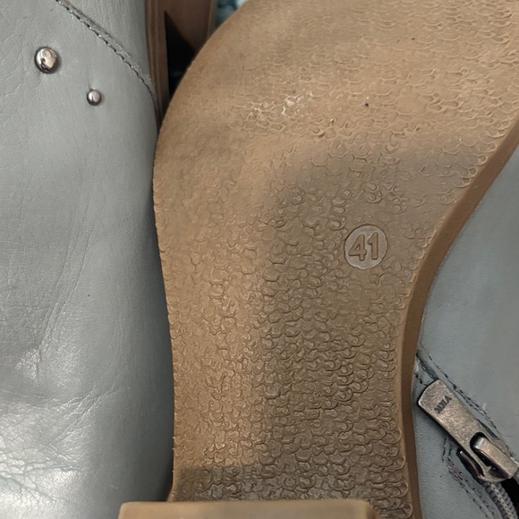 Spring Step Gray Ankle Boots - Picture 5 of 5